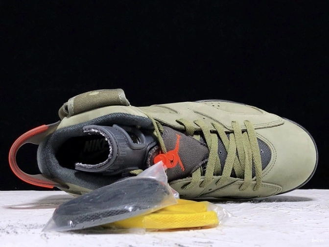 Bmlin Medium 6 Jordan Olive x Scott Air CN1084-200 Travis 0706